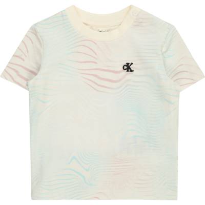Calvin Klein Тениска 'Summer Wave' бежово, размер 74