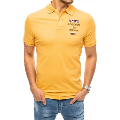 Pánska polokošeľa px0435 žltá