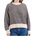 DEDICATED Дамски пуловер DEDICATED Women's Sweater Husie Bubble Knit Jumper - Black / Vanilla White (117-3290-0114)