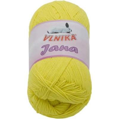 Příze JANA Žlutá BX7048 - 100g / 330 m