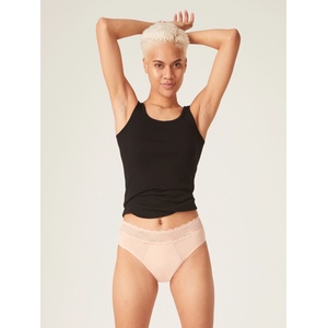 Modibodi Менструални бикини Modibodi Sensual Hi-Waist Bikini Maxi Beige Modibodi | Bezhov | ЖЕНИ | XS