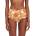 SUNDEK High-waisted flower tale-print culottes Ipannema bikini bottom - White (Maracuja)