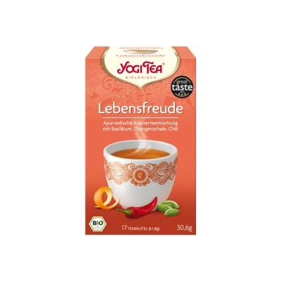 YOGI TEA BIO čaj Potěšení 17 x 1,8 g