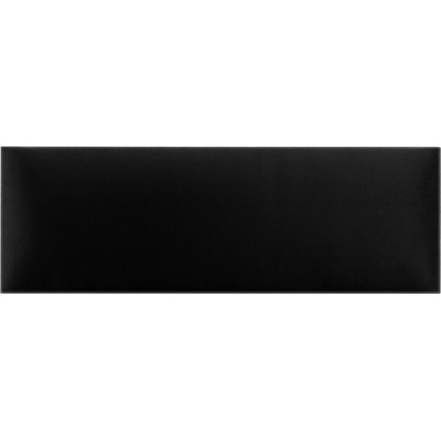 Čalouněný nástěnný panel různé rozměry x šířka 20 cm černá obdélník MyBestHome Rozměr: 100x20 cm