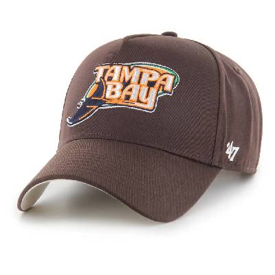 Шапка 47 MLB Tampa Bay Rays Sure Shot TT Cotton MVP DT cap - Brown (Brown)