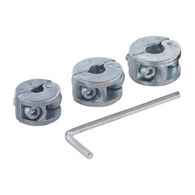 WOLFCRAFT 2755000 3x hloubkové dorazy průměr 6-8-10mm
