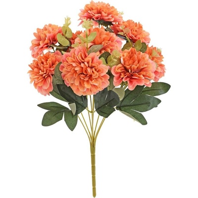 KYTICA DAHLIA 3D 46CM ORANŽOVÁ