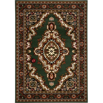 Alfa Carpets TEHERAN T-102 Green Zelená