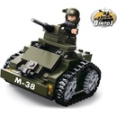 Stavebnice Sluban Sluban B0587C Army Obrněný vůz