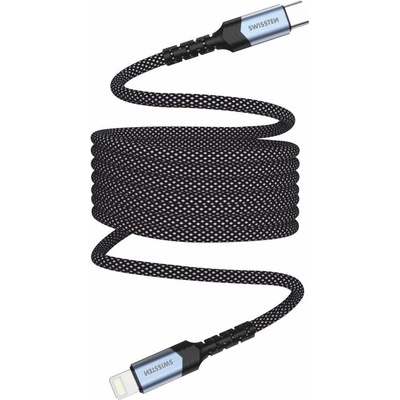 Swissten 71551020 magnetický, datový, USB-C / LIGHTNING, 1m