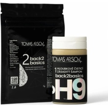 Tomas Arsov BACK2BASICS šampón 50 g+ odstranovač silikonů a minerálu 5 g dárková sada