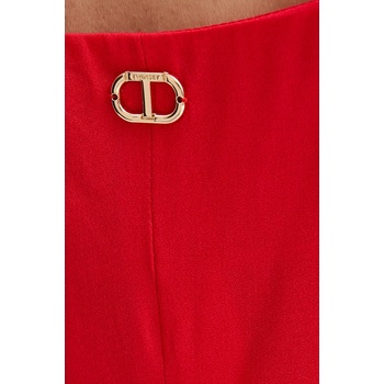 TWINSET Рокля Twinset в червено дълга със стандартна кройка 251TT2190 (251TT2190)