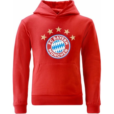 Dětská mikina FC Bayern Mnichov červená