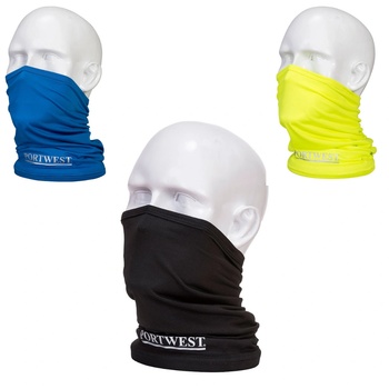 PORTWEST Многофункционален антимикробен шал - cs25bkr (cs25)