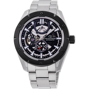 Orient Star RE-AV0A01B Мъжки часовник - Спортен Автоматичен Скелетон, Черен, 43мм, Резерв 50ч, 100м Водоуст Часовници