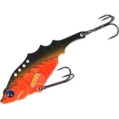 Mikado CIKÁDA - M-VIB 26g - 75mm- RED STICKLEBACK - 1 ks