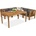 Garden Point Градински мебели Brunei Comida 5 Garden Point акация (GAP354-COM5)