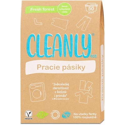 Cleanly Eco pracie pásiky Fresh Forest 50 praní