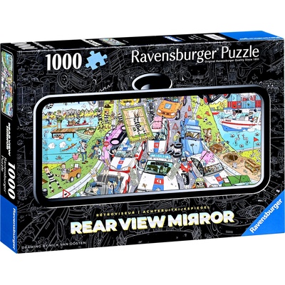 Ravensburger Пъзел Ravensburger от 1000 части - Полицейско преследване (12000816)