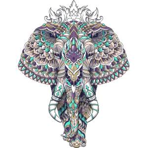 HARAHU Дървено пъзел - Magic Elephant / L KP21926