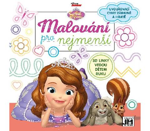 Omaľovánka Maľuj vodou A5 Sofia prvá/Sofia the first