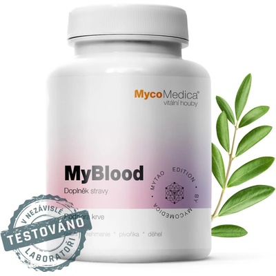 MycoMedica MyBlood slabá menštruácia plodnosť 90 kapsúl