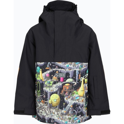 DC Детско яке за сноуборд DC 43 Youth Anorak outer world black