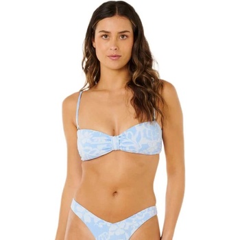 Rip Curl Pacific Coast Bandeau bikini top - Blue (Sky Blue)