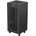 Lanberg Rack Cabinet 19" Free-Standing 24U/600X600 (FlAT Pack) With Mesh Door LCD Black V2 (FF01-6624-23BL)