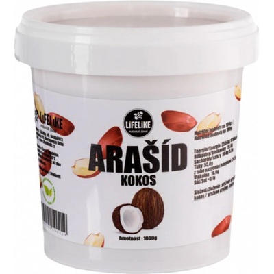 LifeLike Peanut Coconut Butter arašid-kokos 1000 g