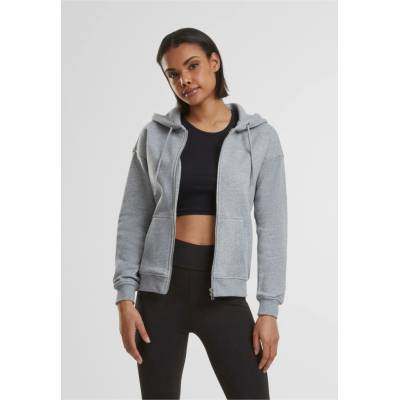 Urban Classics Ladies Classic Zip Hoody šedá