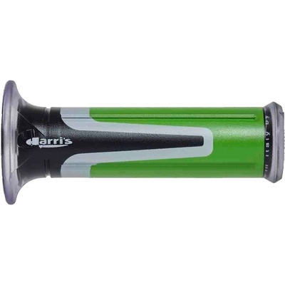 HARRIS gripy 01687/F-AV (120 mm/22 mm) s otvorem sportovní barva černá/zelená