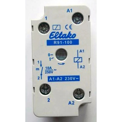Eltako R91-100-230VAC spínací relé , 230 V, 8 A, 1 spínací kontakt, Piece, 1 ks