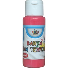 Creatoys Barva na textil 60 ml třešňová
