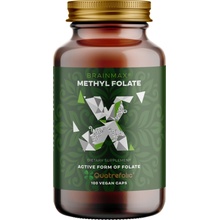 BrainMax Methyl Folate Kyselina listová v aktívnej forme 400 mcg 100 rastlinných kapsúl 100 tabliet
