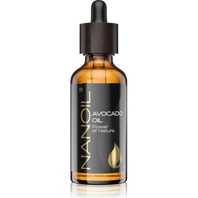 Nanoil Avocado Oil авокадово олио за лице, тяло и коса 50ml