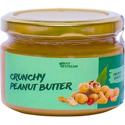 FitStream Chrumkavé arašidové maslo 250 g