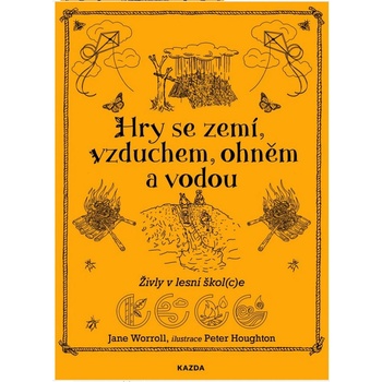 Hry se zemí, vzduchem, ohněm a vodou - Živly v lesní školce - Jane Woroll
