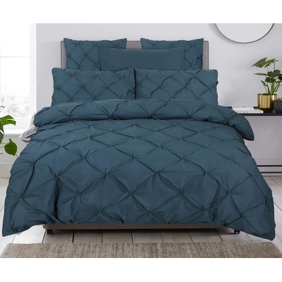 Dreamhouse Двоен спален комплект Salvador Blue 220/240 с един плик 100% памук