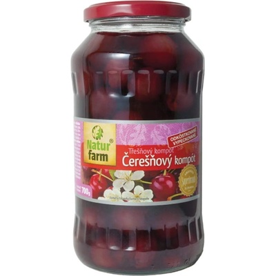 Natur farm třešňový kompot 700 g – Zboží Dáma