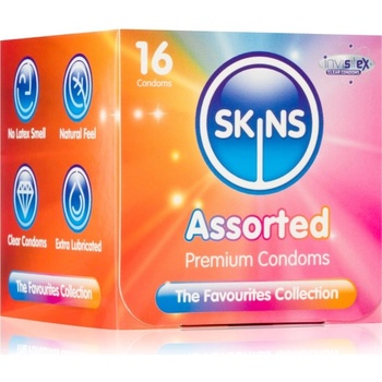 Skins Assorted Vanilla 2 ks + Vanilla 1 ks + Vanilla 1 ks