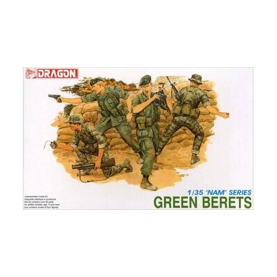DRAGON Model Kit figurky 3309 GREEN BERETS 1:35