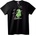 NOONEBRAND Тениска Динозавър Скутер T-Rex - XL, Black