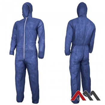 Image 1 of ART.MAS Предпазен гащеризон за еднократна употреба, син Art. MaSter ®