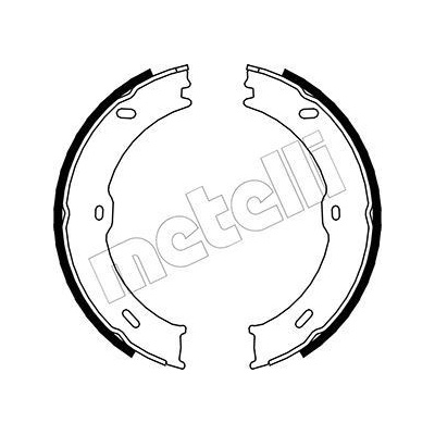 Sada brzd. čeľustí parkov. brzdy METELLI 53-0246