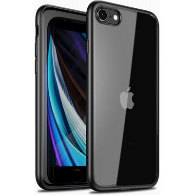 iPaky Гръб Ipaky Bright за Iphone 7/8/SE2020/SE2022- Прозрачен с черна рамка (6933345214839)