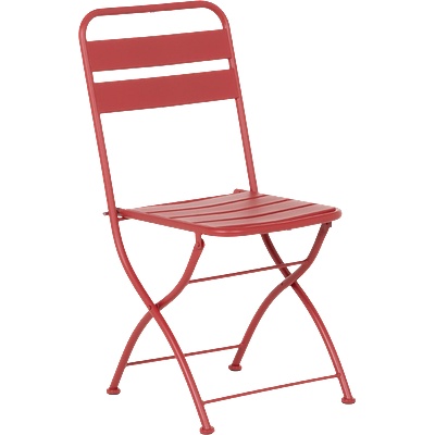 Carmen Сгъваем кетъринг стол yom - червен (3535132)