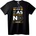 NOONEBRAND Тениска Любовта Няма Цвят - 2XL, Black