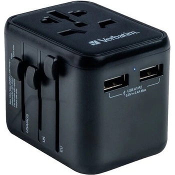 Image 1 of Verbatim Адаптер Verbatim UTA-01, 2 x USB-A | 49543 (49543)