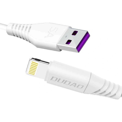 Dudao L2L USB pre Lightning, 5A, 2m, bílý